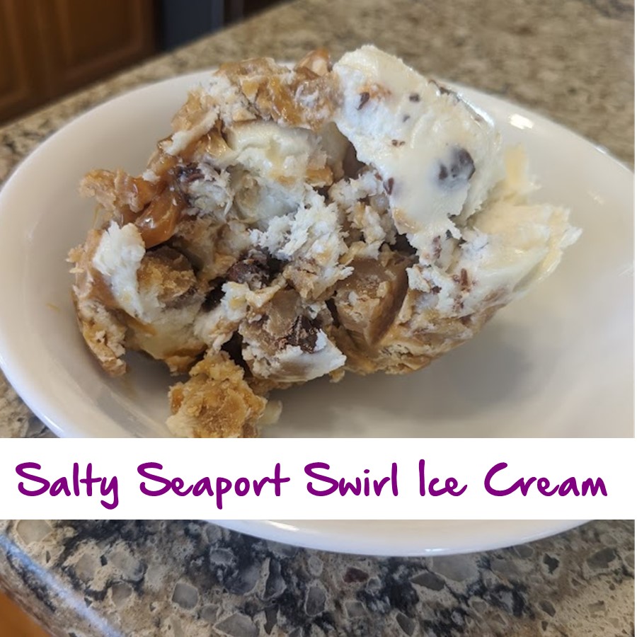 Salty Seaport Swirl Ice Cream